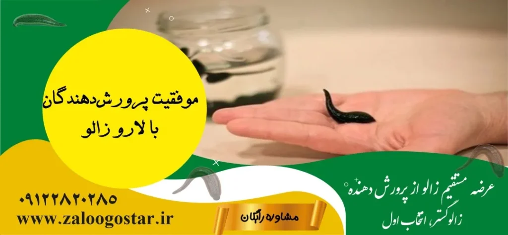 مزایای خرید لارو زالو برای پرورش دهندگان خانگی و کلینیک ها