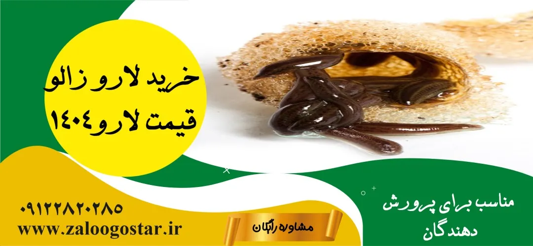 خرید لارو زالو