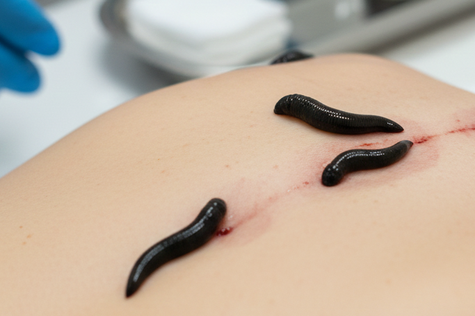 محل زالو انداختن 